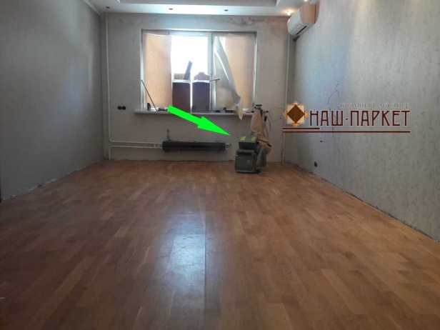 Циклевка дубового паркета