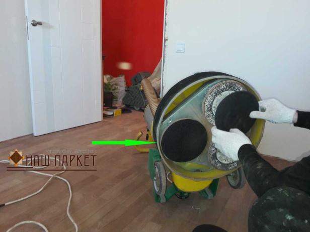 Циклевка паркетной доски