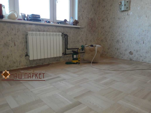 Циклевка старого паркета в Москве