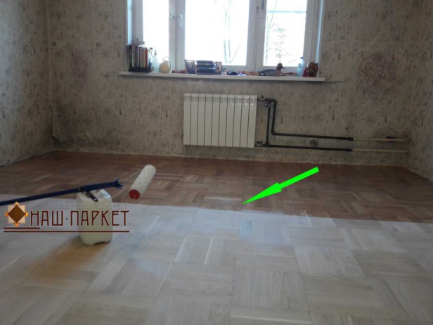Циклевка старого паркета в Москве