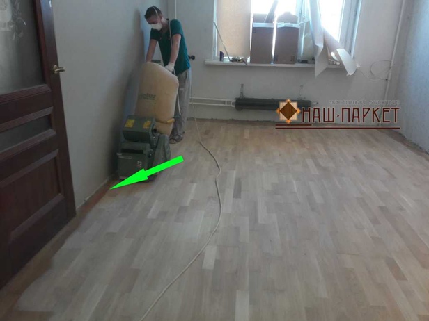 Циклевка паркета в Марьино