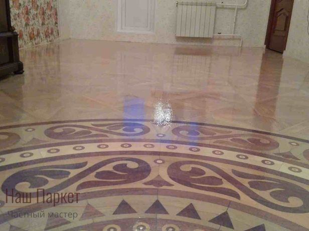 Циклевка паркета в Видном