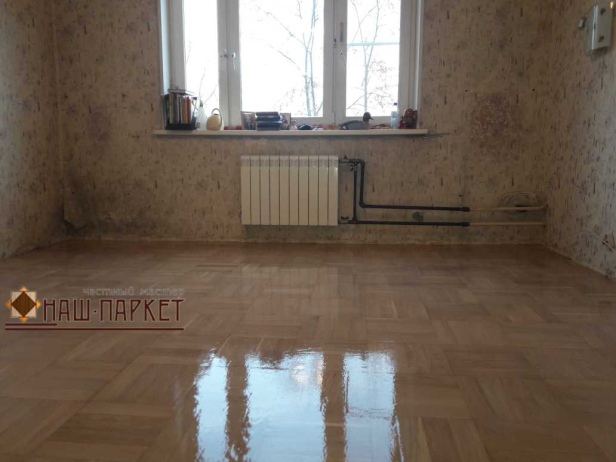стоимость шлифовки паркета