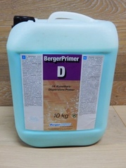 Грунтовка для клея BERGER PRIMER D 10 - Кг